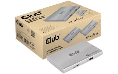 Club 3D, Thunderbolt 4 portabler 5-in-1 Hub