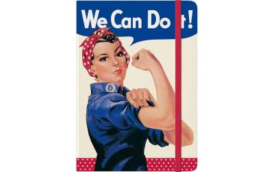 Nostalgic Art Notizbuch, We can do it!, A5