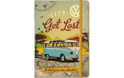 Nostalgic Art Notizbuch lets get lost, A5