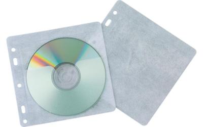 Q-Connect CD/DVD Zeigetaschen, 40 Stk