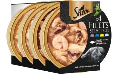 Sheba Filets Selection 4x60g