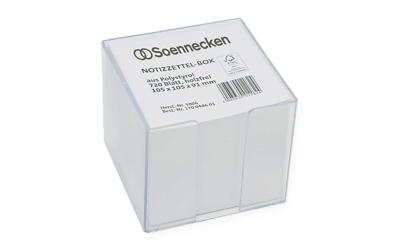 Soennecken Zettelbox transparent