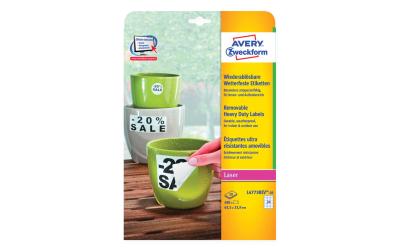 AZ Laser-Etiketten wetterfest - non-perm.
