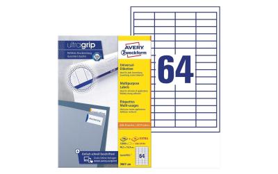 AZ Universal-Etiketten ultragrip