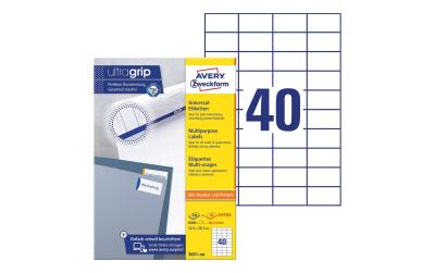 AZ Universal-Etiketten ultragrip