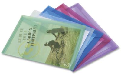 Rapesco Eco Dokumentenmap. m.Druckknopf