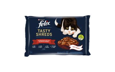 Felix Nassfutter Tasty Shreds Fleisch & Gef