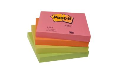 Post-it Haftnotizen Neonfarben