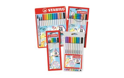 Stabilo Pen 68 brush Fasermaler