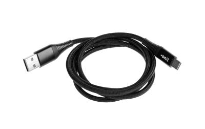 onit USB-Kabel A-C schwarz 1m