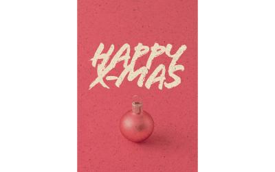 Natur Verlag Weihnachtskarte Graspapier