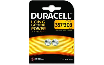 Duracell Silberoxid 357 / 303, 2 Stk