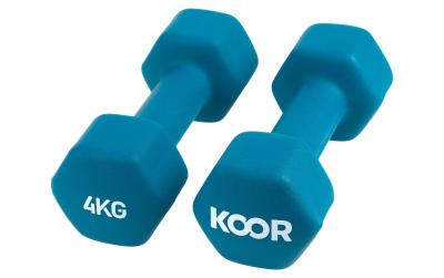 KOOR Kurzhantel 4 kg türkis