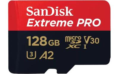 SanDisk microSDXC Card Extreme Pro 128GB