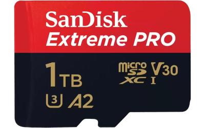 SanDisk microSDXC Card Extreme Pro 1TB