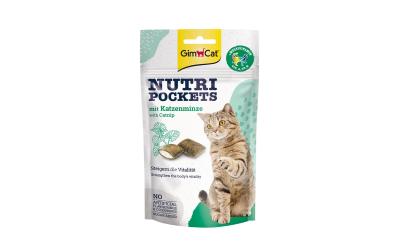 GimCat NutriPockets Minze&Multi-Vitamin 60g