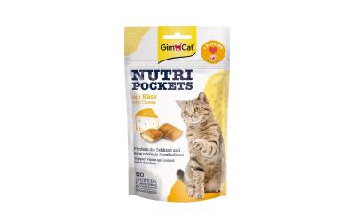 GimCat NutriPockets Käse & Taurin 60g