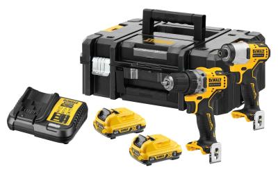 DeWalt Akku-Schrauber-Set 12 V DCK2110L2TQW