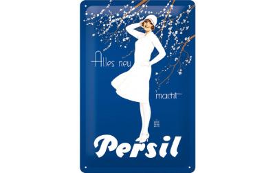 Nostalgic Art Schild persil Weisse Dame