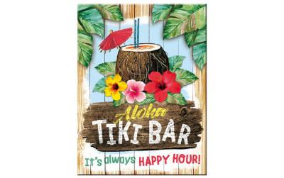 Nostalgic Art Magnet Tiki Bar