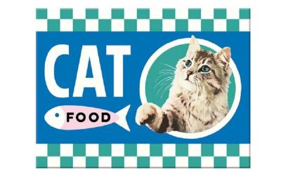 Nostalgic Art Magnet Cat Food