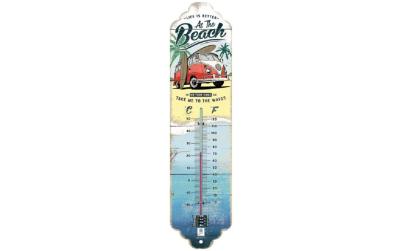 Nostalgic Art Thermometer VW Bulli Beach