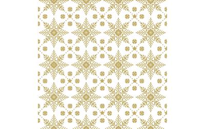 Paper + Design Servietten Golden Snow