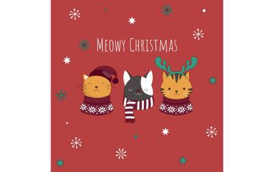 Paper + Design Servietten Meowy Xmas