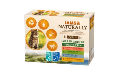 IAMS Naturally Adult Land&Sea Mix 12x85g