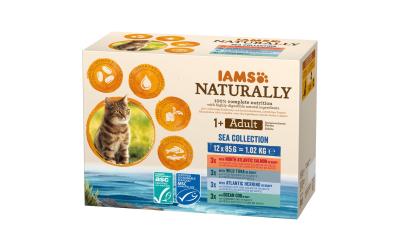 IAMS Naturally Adult Sea Mix 12x85g