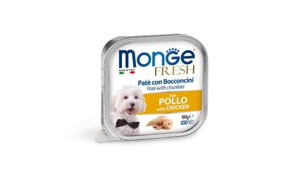 Monge Dog Fresh Pâté Huhn 100g