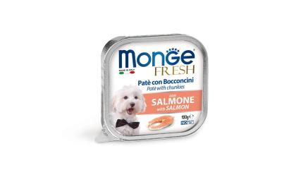 Monge Dog Fresh Pâté Lachs 100g