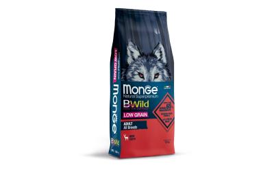 Monge Dog BWild Low Grain Adult Hirsch 12kg