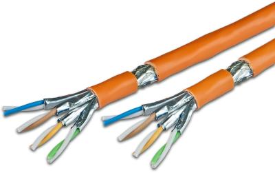 Wirewin Verlegekabel TWIN:S/FTP,100m,orange