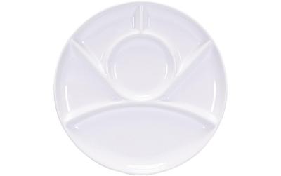 Kadastar Fleischfondue-Teller weiss 26cm