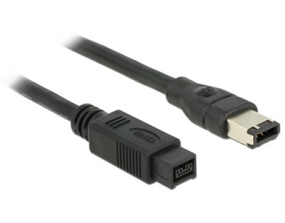 Kabel FireWire IEEE 1394B 9Pol/6Pol, 1Meter