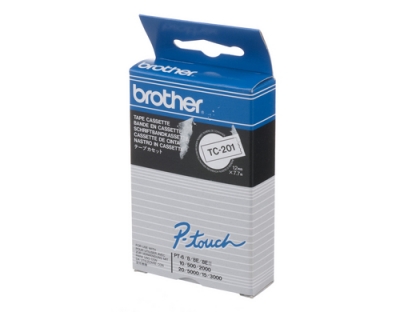 Brother P-touch Schriftband TC-201, TC-Band