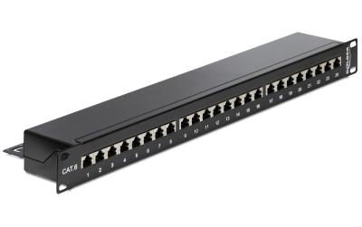 Delock 19 Patchpanel 24 Port