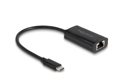 Delock USB Typ-C Adapter zu Gigabit LAN