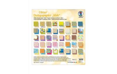 URSUS Designpapier Glitter 190 g/m2 Love