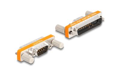 Delock Adapter D-Sub 9Pin Stecker - Mutter