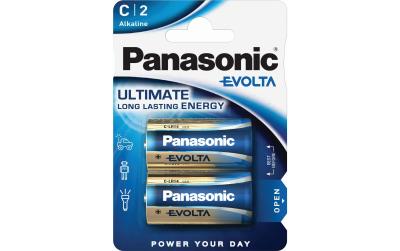 Panasonic Alkaline EVOLTA Type C 2 Stück