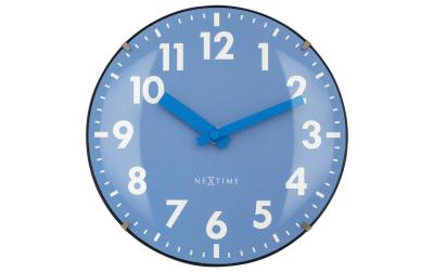 NexTime Wanduhr Duomo Mini, Blau