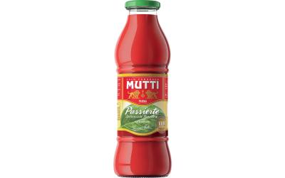 Passierte Tomatensauce Passata Basilikum