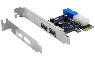 exSys PCle USB 3.2 Gen 1 Karte mit 4 Ports