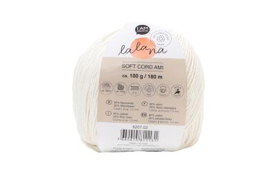 lalana Wolle Soft Cord Ami cream