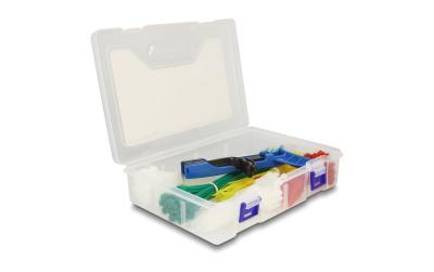 Delock Kabelbinder Sortimentsbox farbig