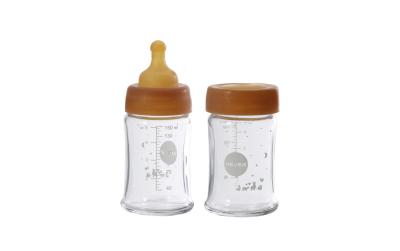 Hevea Baby Glasflasche 150ml / 2 Stk.