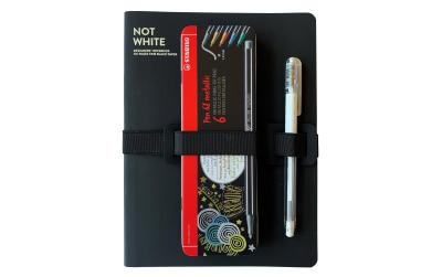 nuuna Notizbuch not white & Stabilo Pen 68