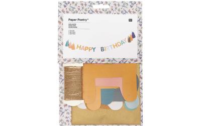 Rico Design Girlande Happy Birthday